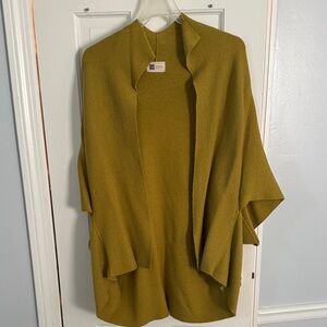 Olive Green Women's Poncho